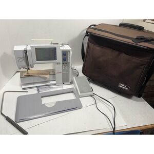 Bernina Artista 730 Sewing Embroidery Machine + Accessories Pedal Wheeled Case